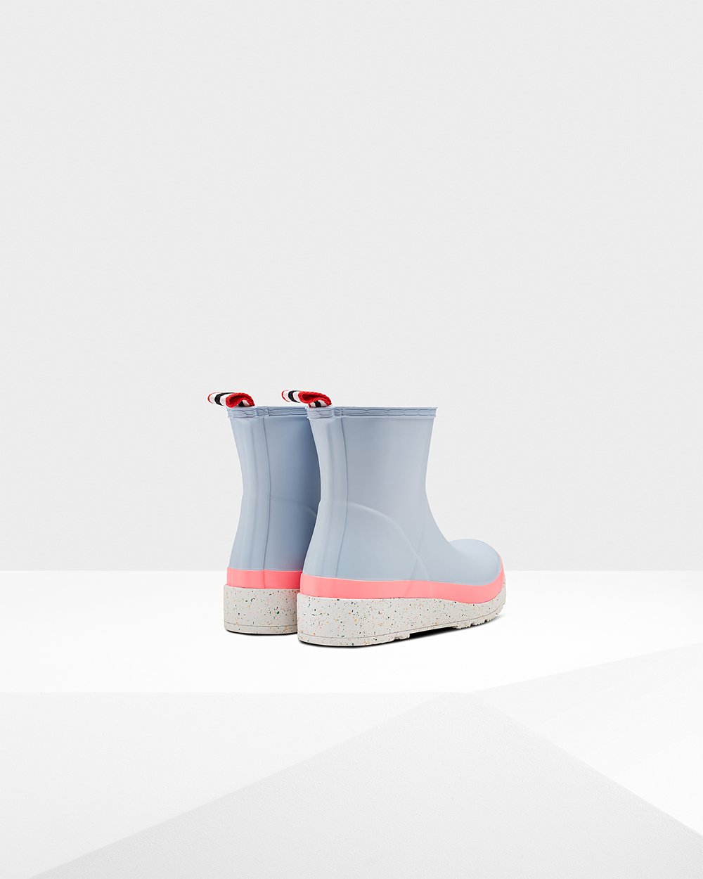 Botas Play Hunter Feminina Cinzentas/Rosa - Original Short Speckle Rain - 93WOTUSME